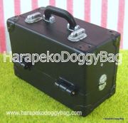 Re-ment Make-Up Box #1 - Miniature Black Cosmetic Case