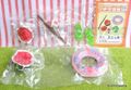 Re-ment Summer Vacation #2 - Miniature Watermelon / Pool Float / Flip-Flops  