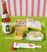 Re-ment Traditional Japanese Food #3 - Miniature Sekihan Rice & Tai Fish   