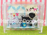 Re-ment Walking My Dog #3 - Miniature Black Bichon Frise Dog