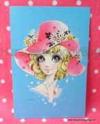 Retro : Shojo Postcard - Beach (2010) : Illustrated by Macoto Takahashi 