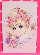 Retro : Shojo Postcard - Bouquet (2010) : Illustrated by Macoto Takahashi 