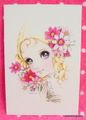Retro : Shojo Postcard - Cosmos (2010) : Illustrated by Macoto Takahashi 