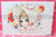 Retro : Shojo Postcard - Lace (2014) : Illustrated by Macoto Takahashi