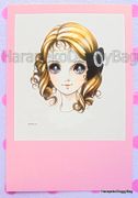 Retro : Shojo Postcard - Lady : Illustrated by Macoto Takahashi