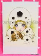 Retro : Shojo Postcard - Puppy (2010) : Illustrated by Macoto Takahashi 