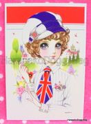 Retro : Shojo Postcard - UK : Illustrated by Macoto Takahashi