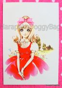 Retro : Shojo Postcard - White Gloves : Illustrated by Macoto Takahashi