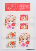 Retro Sticker Sheet : Macoto Takahashi Illustration (1998) "Rose"