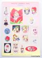 Retro Sticker Sheet : Macoto Takahashi Illustration "Mignon"