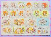 Retro Sticker Sheet : Macoto Takahashi Illustration "Original Seal 1"