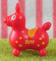 Miniature Rody Horse (S) : Red / Orange Spots 