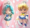 Bandai Gashapon Toys : Sailor Moon 20th Anniversary : Sailor Moon Swing 2 - Sailor Neptune & Sailor Uranus Figure Set (2014)