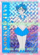 Amada Trading Cards : Sailor Moon 5th Anniversary Memorial Card Set : Prism Card #2 (1996) (NEAR EXCELLENT CONDITION) 