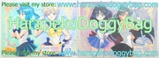 Sailor Moon Bandai Gashapon : Sailor Moon World 10th Anniversary Jumbo Sticker Sheet #3 (2002) Sailor Saturn
