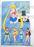 1992 : Sailor Moon : Shitajiki / Illustration Picture Board : Sailor Team & Tuxedo Mask (NEAR GOOD CONDITION)