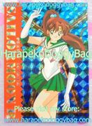 Amada Trading Cards : Sailor Moon R 5th Anniversary Memorial Card Set : Prism Card #4 (1996) (NEAR EXCELLENT CONDITION)