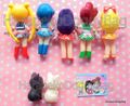 Bandai Gashapon Toys 1993 : Sailor Moon R : Sweet Sailor - Full Set of 7 Figures (GOOD CONDITION)