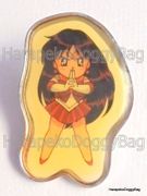 Movic : Sailor Moon R : Pretty Soldier Sailor Moon R - Sailor Mars Pin (NEAR MEDIUM GOOD CONDITION)