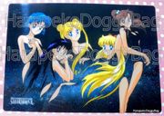 1990s : Sailor Moon R : Shitajiki / Illustration Picture Board : Pretty Soldier - Space (GOOD CONDITION)