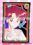 Yamakatsu Sticker : Sailor Moon R Tanzaku Sticker : Sailor Mercury & Sailor Moon / Power 17000 (VERY GOOD CONDITION)