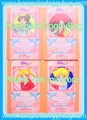 Sailor Moon S DX Bromide Jumbo Card (1994) - Sailor Mars Prism & Regular Card Set (VERY GOOD CONDITION)