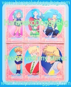 Sailor Moon S DX Bromide Jumbo Card (1994) - Sailor Neptune & Sailor Uranus Regular Card Set (VERY GOOD CONDITION)
