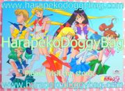 Sailor Moon S : Shitajiki Cardboard Picture Board Promotional Item : Sailor Team (1994) 