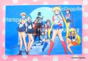 Movic Laminated Card : Sailor Moon S : Sailor Team / Moon (NEAR MEDIUM GOOD CONDITION)