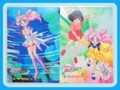 Sailor Stars Banpresto Jumbo Cards (1996) - Banpre Regular Cards #2 & #10 (GOOD CONDITION)