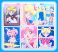 Sailor Moon Super S Bromide Cards Part 6 (1995) - Super Sailor Moon Foil & Regular Card Set (VERY GOOD CONDITION)