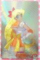 Kanebo Promo Card : Sailor Moon Super S : Kira Kira Plate Card -  Planet Story #012 (1996) Sailor Venus (GOOD CONDITION)   