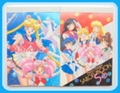 Vintage Sailor Moon Super S : Mini Paper Memo Notepad Set of 2 - Super Sailor Moon & Pegasus (1995) 