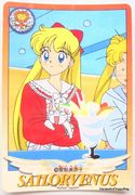Bandai Trading Cards : Sailor Moon Super S : Carddass Graffiti 7 : Regular Card #299 (NEAR MEDIUM GOOD CONDITION) 