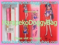 Vintage Sailor Moon : Sailor Moon R Chopsticks Set - Sailor Jupiter & Sailor Mars (1993) 