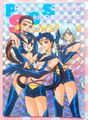 Amada Trading Cards : Sailor Stars 5th Anniversary Memorial Card Set : Prism Card #11 (1996) (EXCELLENT CONDITION)