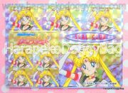 Amada Sticker Card : Sailor Stars : Seal Club : Eternal Sailor Moon (VERY GOOD CONDITION)
