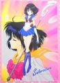 Sailor Stars : Sailor Saturn / Hotaru Tomoe Shitajiki Picture Board (1996)