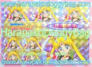 Amada Sticker Card : Sailor Stars : Seal Club : Eternal Sailor Moon (1996) (VERY GOOD CONDITION)