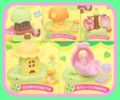 Takara Miniature Toys : Mini Koeda Chan's Treehouse Series - Full Set of 5 (2004) - Miniature Koeda Chan's Tree House & Friends Sets Takara Miniature Toys : Mini Koeda Chan's Treehouse Series - Full Set of 5 (2004) - Miniature Koeda Chan's Tree House & Friends Sets