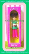 Takara Miniature Toys : Tiny Toy Shop (2004) - Miniature Retro Japanese Licca Chan Doll 1967 Version Remake / Green Takara Miniature Toys : Tiny Toy Shop (2004) - Miniature Retro Japanese Licca Chan Doll 1967 Version Remake / Green