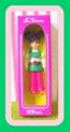 Takara Miniature Toys : Tiny Toy Shop (2004) - Miniature Retro Japanese Licca Chan Doll 1967 Version Remake / Green