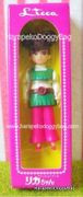 Takara Toys : Tiny Toy Shop : Miniature Retro Licca Chan Doll Figure - Green Top 