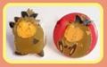 Tomy / Furuta Promo Item : St. Tail : Collection 2 : Metal Enamel Pin Badge - Set of 2 / Ruby Pins (GOOD CONDITION)