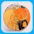 Tomy / Furuta Promo Item : St. Tail : Collection 2 : Metal Enamel Pin Badge - St. Tail / Seira Mimori / Glitter (GOOD CONDITION)