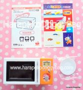 Re-ment Bargain Electrical Goods #1-2 - White & Orange Microwave (USED CONDITION)