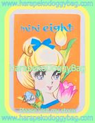 Vintage 1960s: Mini Eight : Shojo Girl Notebook - Orange