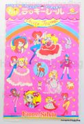 Vintage 1970s : Fanny & Silvia Sticker Sheet (Pink)