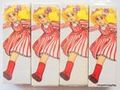 Vintage 1970s : Candy Candy Anime Erasers (SET OF 4)