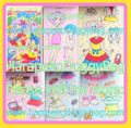 Vintage Creamy Mami, the Magic Angel Mini Kisekae Dress-Up Paper Doll Notepad Book (1983)